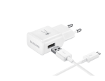 Samsung Caricabatterie 15W EP-TA20 FC USB-A +Cavo1m MicroUSB White
